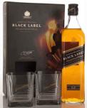 Johnnie Walker - Black Label Scotch Whisky 12 Year Gift Set (750ml)