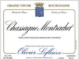 Olivier Leflaive Frres - Chassagne-Montrachet (750ml) (750ml)
